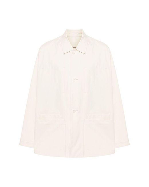 Lemaire White Outerwears for men