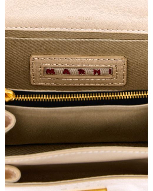 Marni Natural "mini Trunk Soft" Shoulder Bag