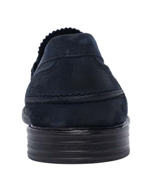 Pawelk's Blue Flat Shoes for men