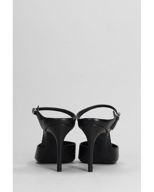 SCHUTZ SHOES Black Laura Mule Slipper-Mule