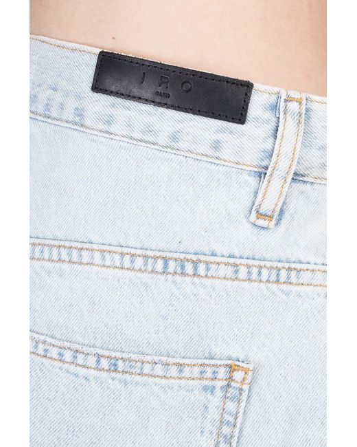 IRO Blue Sascha Shorts