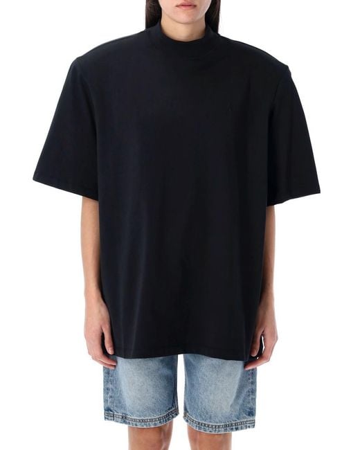 The Attico Black Kylie T-Shirt