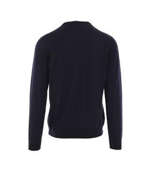 Roberto Collina Blue Sweaters for men