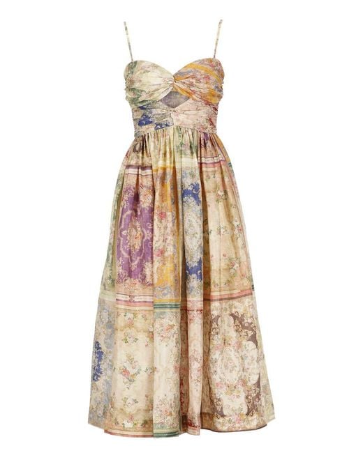 Zimmermann Natural Dresses Multicolour