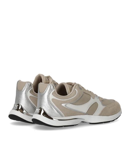 Michael Kors Gray Riley Light Sand Sneaker
