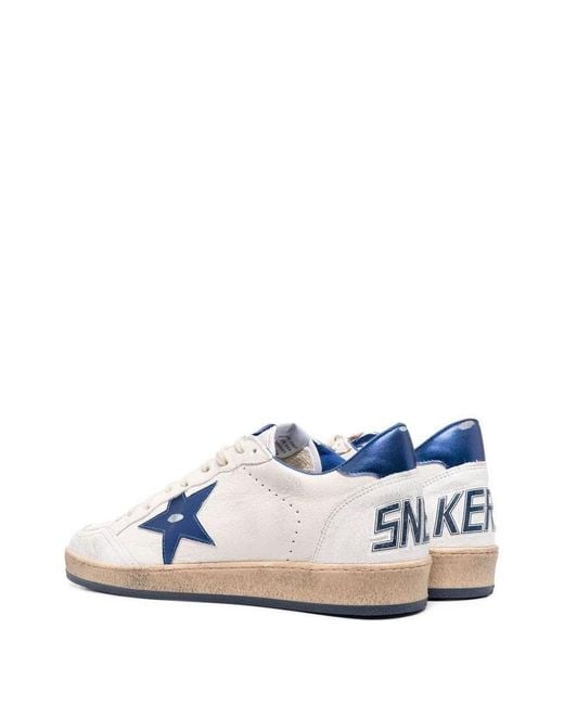 Golden Goose Deluxe Brand White Ball Star Sneakers for men