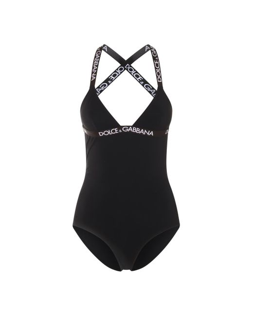 Dolce & Gabbana Black And Swimsuit