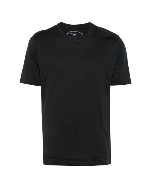 Fedeli Black T-shirts for men