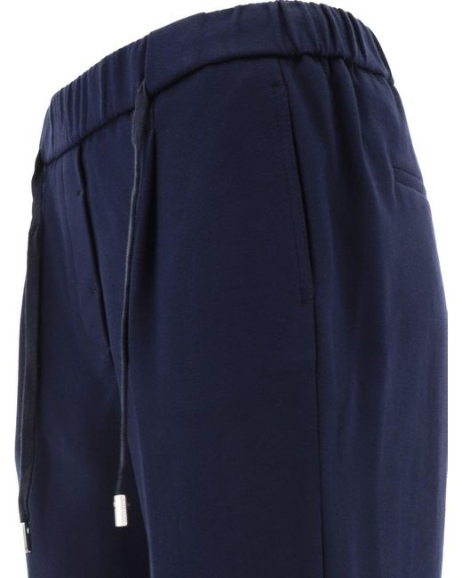 Peserico Blue Track Trousers