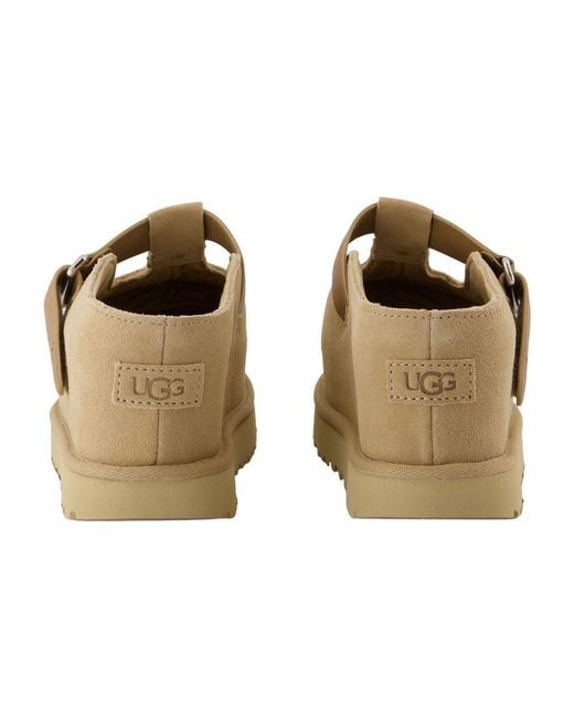 Ugg Natural W Goldenstar Hi Clog Mules