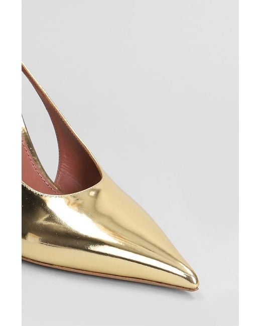 Paris Texas Metallic Jessica Slingback 95 Pumps