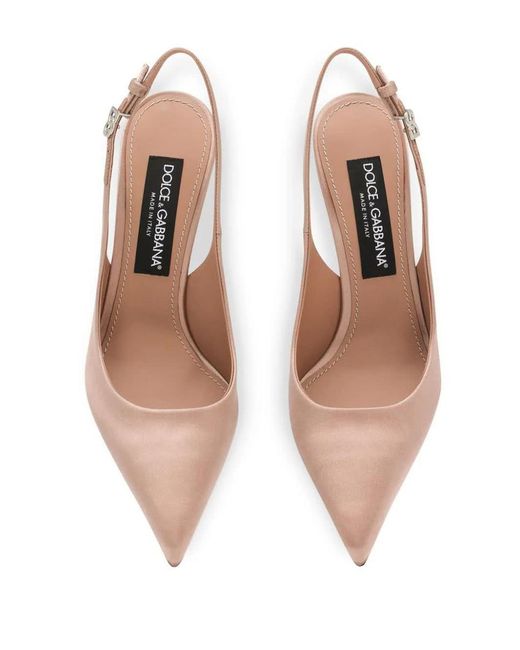 Dolce & Gabbana Pink Pumps With Back Strap