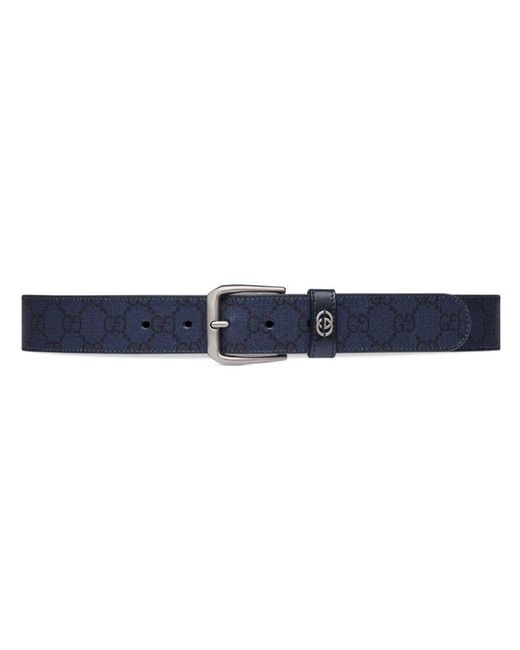 Gucci Blue Belt Accessories for men