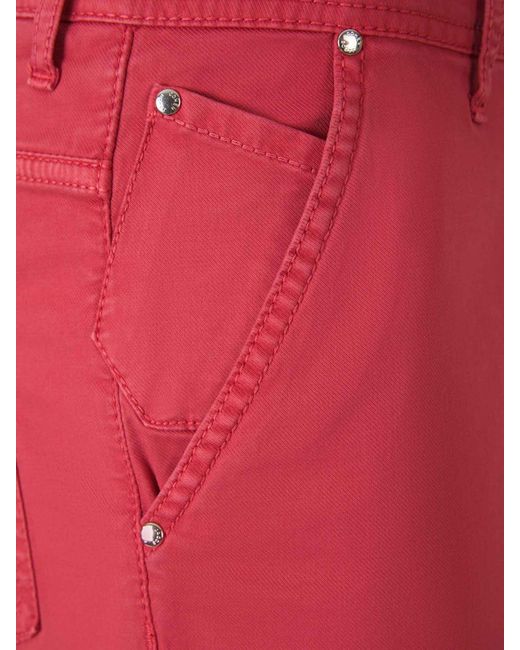 Jacob Cohen Red Lou Cotton Bermuda Shorts for men
