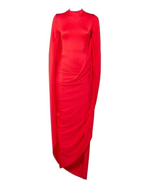 balenciaga long dress