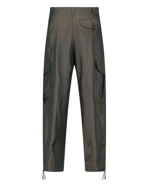 Aspesi Gray Cropped Pants