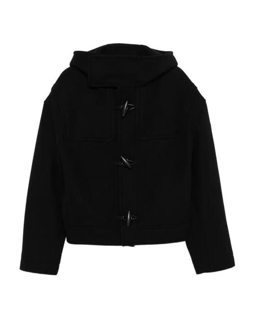 Jacquemus Black Le Cabana Hooded Toggle Jacket for men