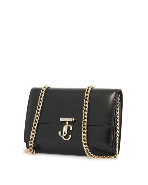 Jimmy Choo Black Avenue Clutch