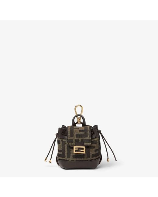 Fendi Black Nano Backpack Charm