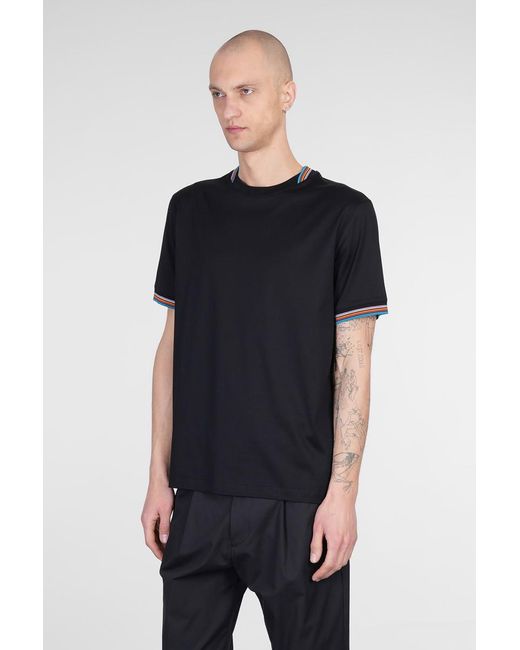 Paul Smith Black T-Shirt for men