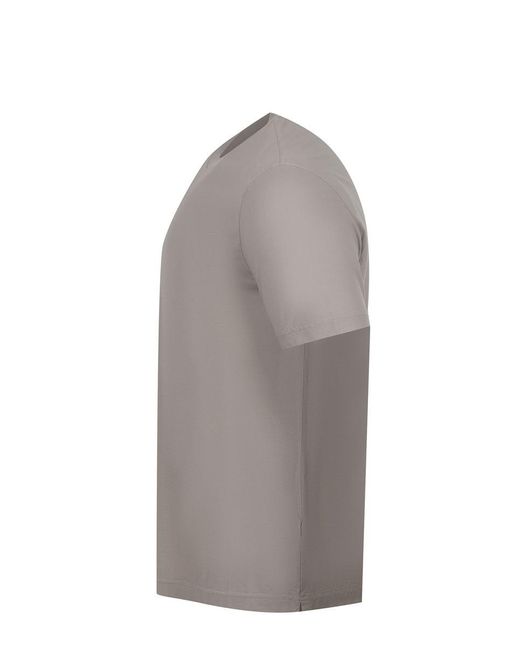 FILIPPO DE LAURENTIIS Gray T-Shirts And Polos for men
