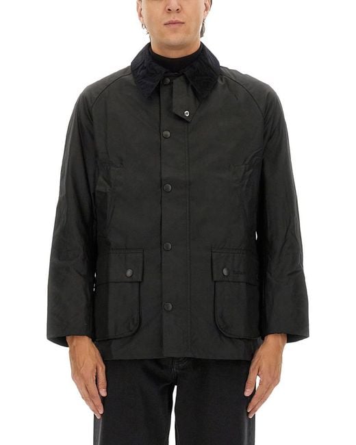 Barbour Black "Ashby" Jacket for men