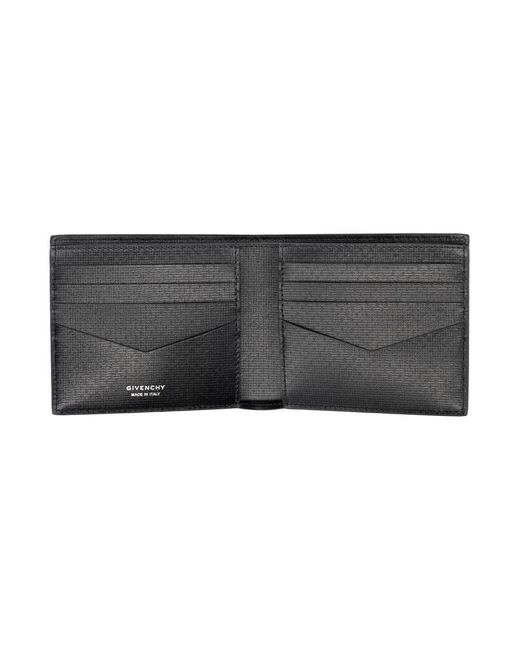 Givenchy Black 8Cc Billfold Wallet for men