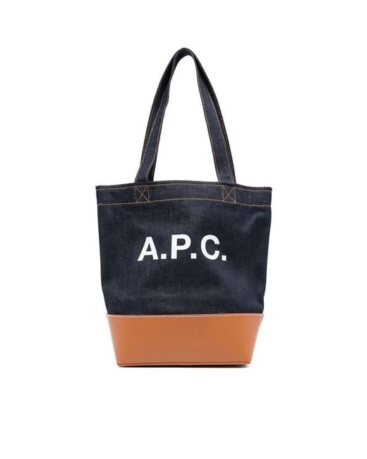 A.P.C. Blue Bags