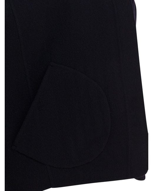 Soeur Blue "Adeline" Sleeveless Jacket