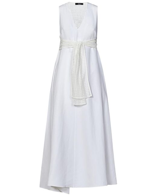 Herno White Dress