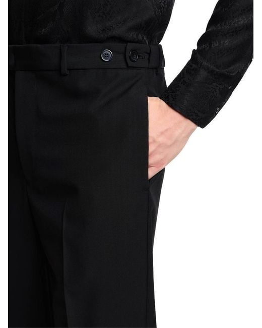 Emporio Armani Black Trousers for men