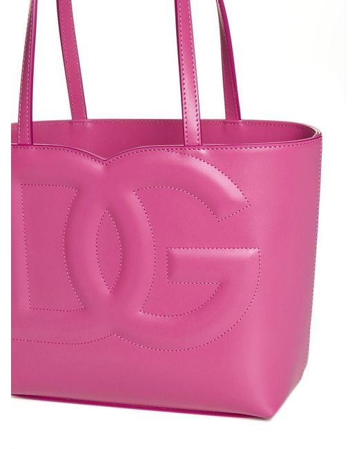Dolce & Gabbana Pink Shopping Bags