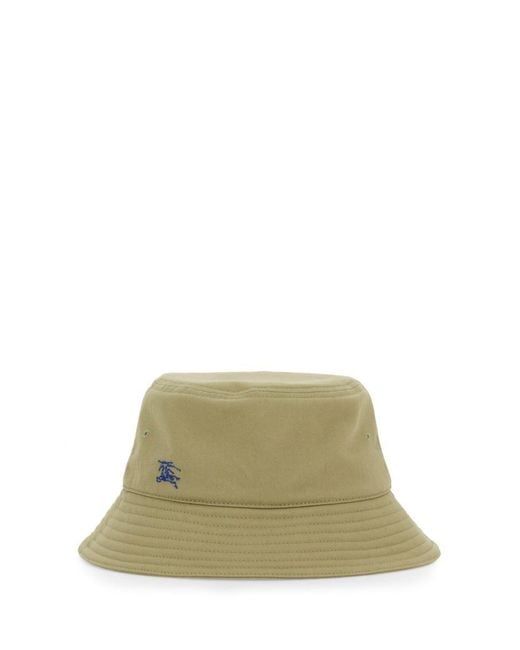 Burberry Green Baseball Cap With Ekd