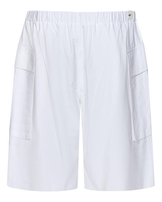 Jil Sander Shorts in White for Men | Lyst