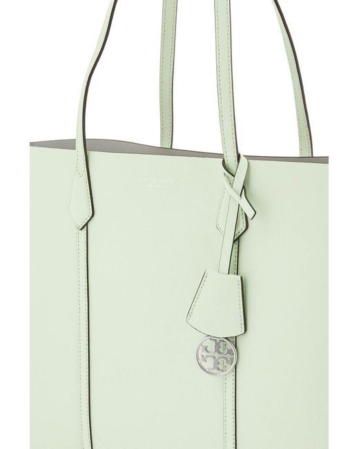 Tory Burch Green Perry Shopping Bag