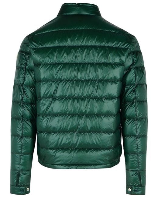 Moncler Green 'Acorus' Polyamide Down Jacket for men