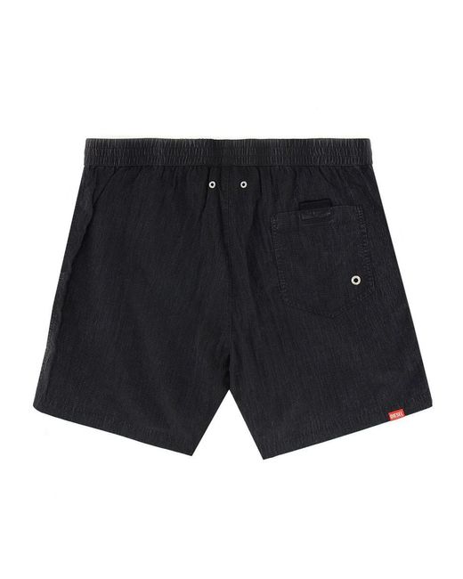 DIESEL Black Rio41Utlt Boxer Swimsuit for men