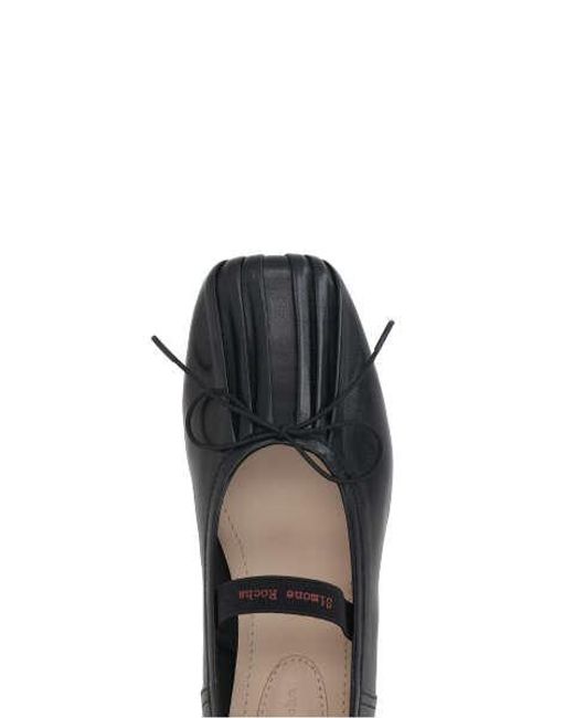 Simone Rocha Black Flat Shoes