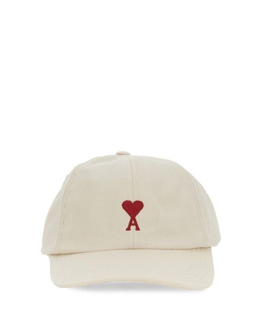 AMI White Baseball Hat