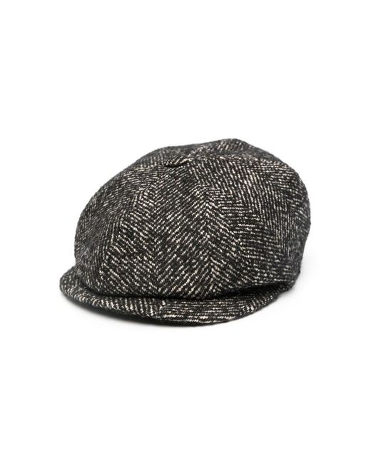 Tagliatore Gray Hats for men