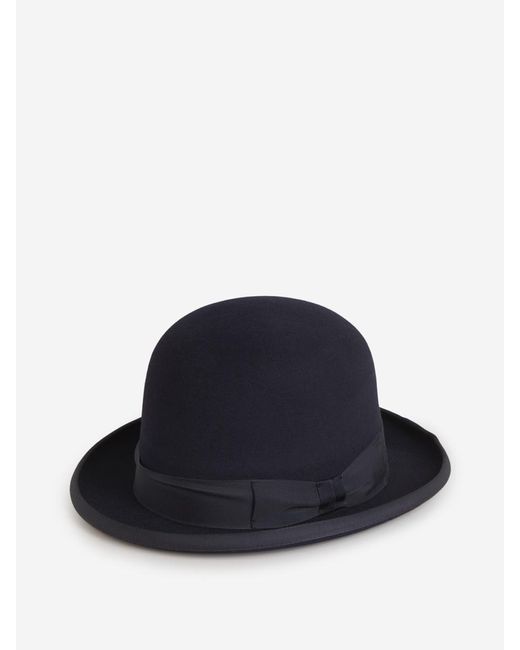 Lock & Hatters Blue Supreme Homburg Hat for men