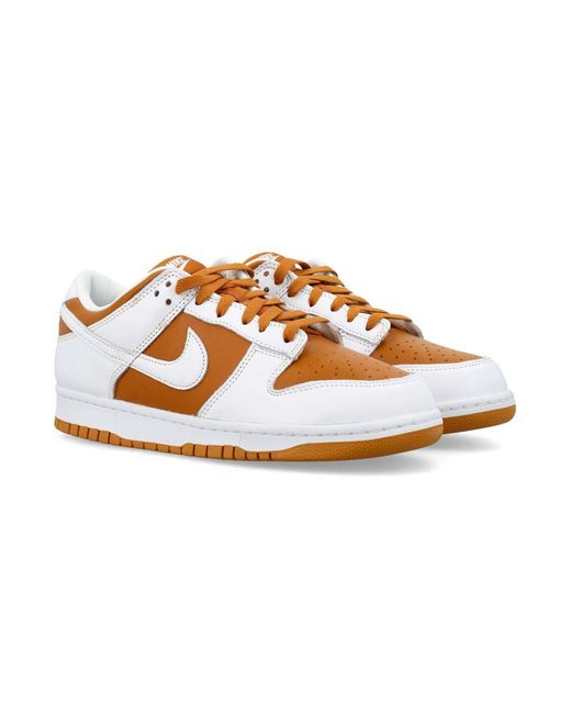 Nike White Dunk Low Low Qs Sneakers