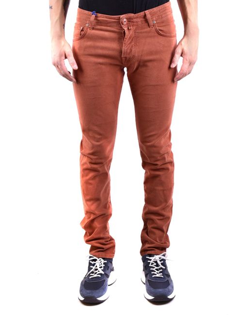 Jacob Cohen Denim Jeans in Rust (Red 