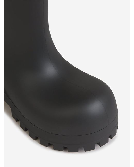 Balenciaga Black Bulldozer Rain Boots