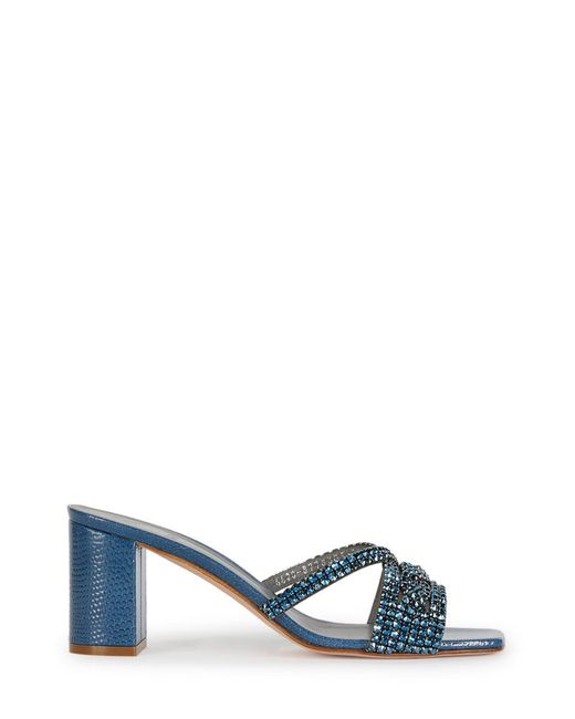 Gina Blue Heeled Shoes