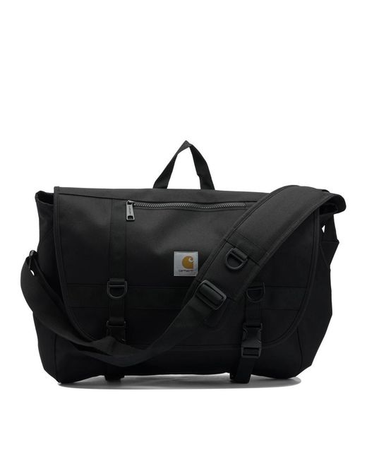 Carhartt Black "Jake Messenger" Shoulder Bag for men