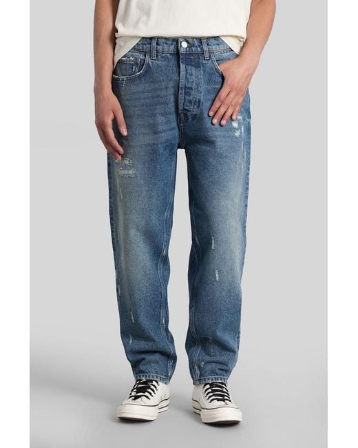 AMISH Blue Jeremiah Jeans for men