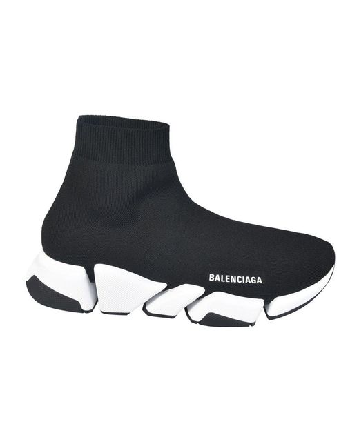 Balenciaga Black Flat Shoes for men