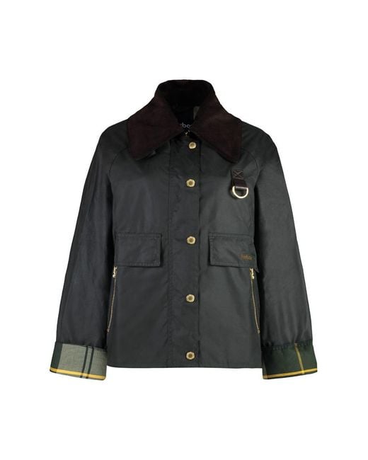 Barbour Black Waxed Cotton Jacket