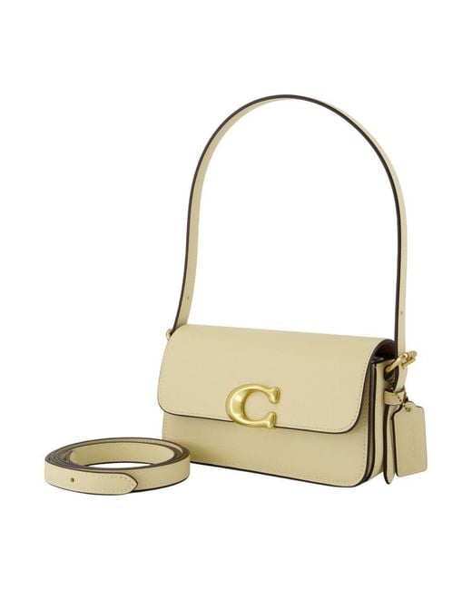 COACH Metallic Zoe Shoulder Bag